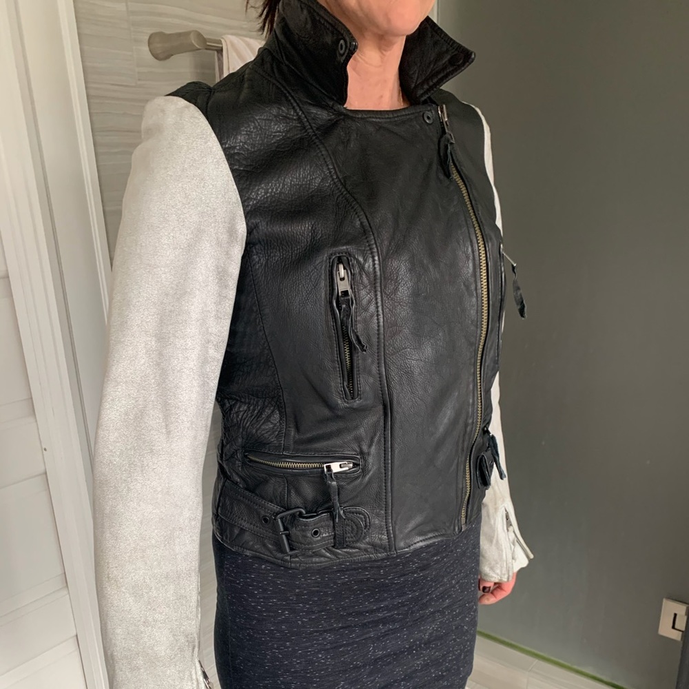 All Saints Leather Jacket